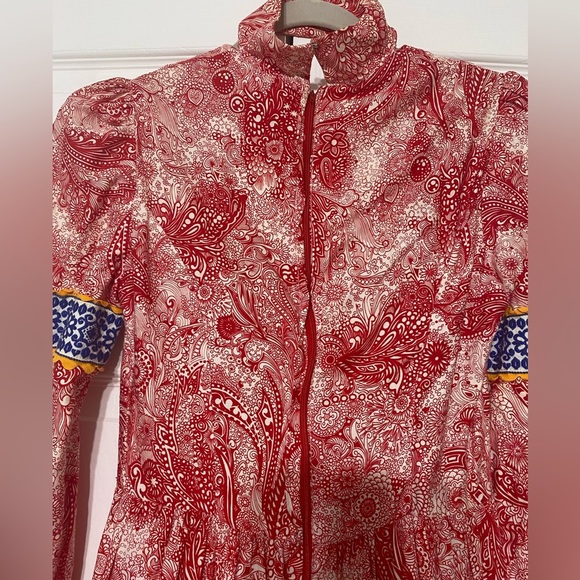 VINTAGE 70’s YOUNG INNOCENT By Arpeja maxi dress size 7 - Picture 5 of 11